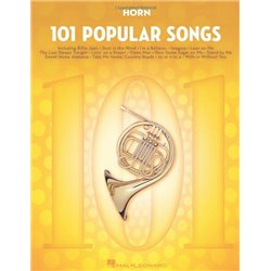 Libro. 101 POPULAR SONGS, HORN