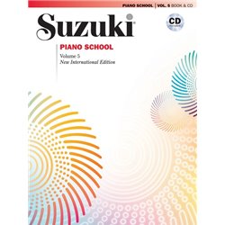 SUZUKI PIANO SCHOOL VOLUME 5 - NEW INTERNATIONAL EDITION (BOOK AND CD)