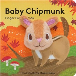 Libro.BABY CHIPMUNK- FINGER PUPPET BOOK
