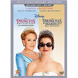 Blu-Ray + DVD. THE PRICESS DIARIES + THE PRINCESS DIARIES 2