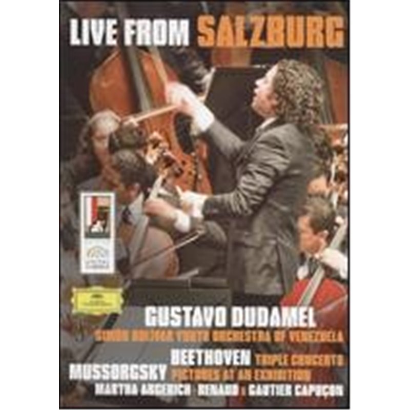 DVD. GUSTAVO DUDAMEL- LIVE FROM SALZBURG