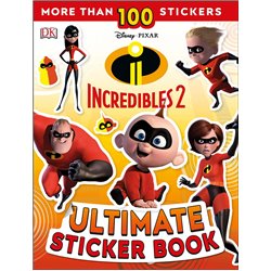 Libro. INCREDIBLES 2.  100 Stickers