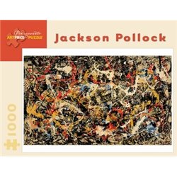 Rompecabezas. JACKSON POLLOCK: CONVERGENCE 1,000-PIECE JIGSAW PUZZLE