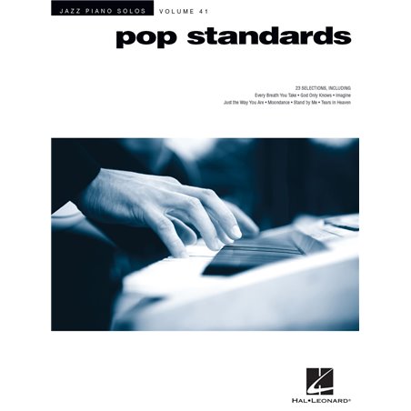 Partitura. POP STANDARDS -  Jazz Piano Solos Series Volume 41